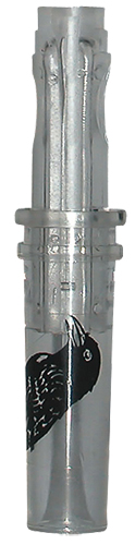 Haydel’s Game Calls TC87 Triple Tone Open Call Crow/Hawk Sounds Attract Turkeys, Clear Acrylic