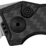 Kershaw 7900CF Launch 7 EDC 3.75″ Automatic Clip Point Plain Satin CPM MagnaCut Steel Blade, Black Aluminum/Carbon Fiber Handle