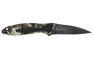 KERSHAW LEEK 3″ KINGS CAMO BLKWASH