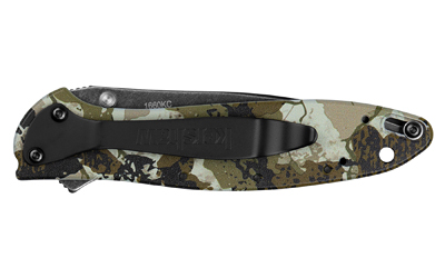 KERSHAW LEEK 3″ KINGS CAMO BLKWASH