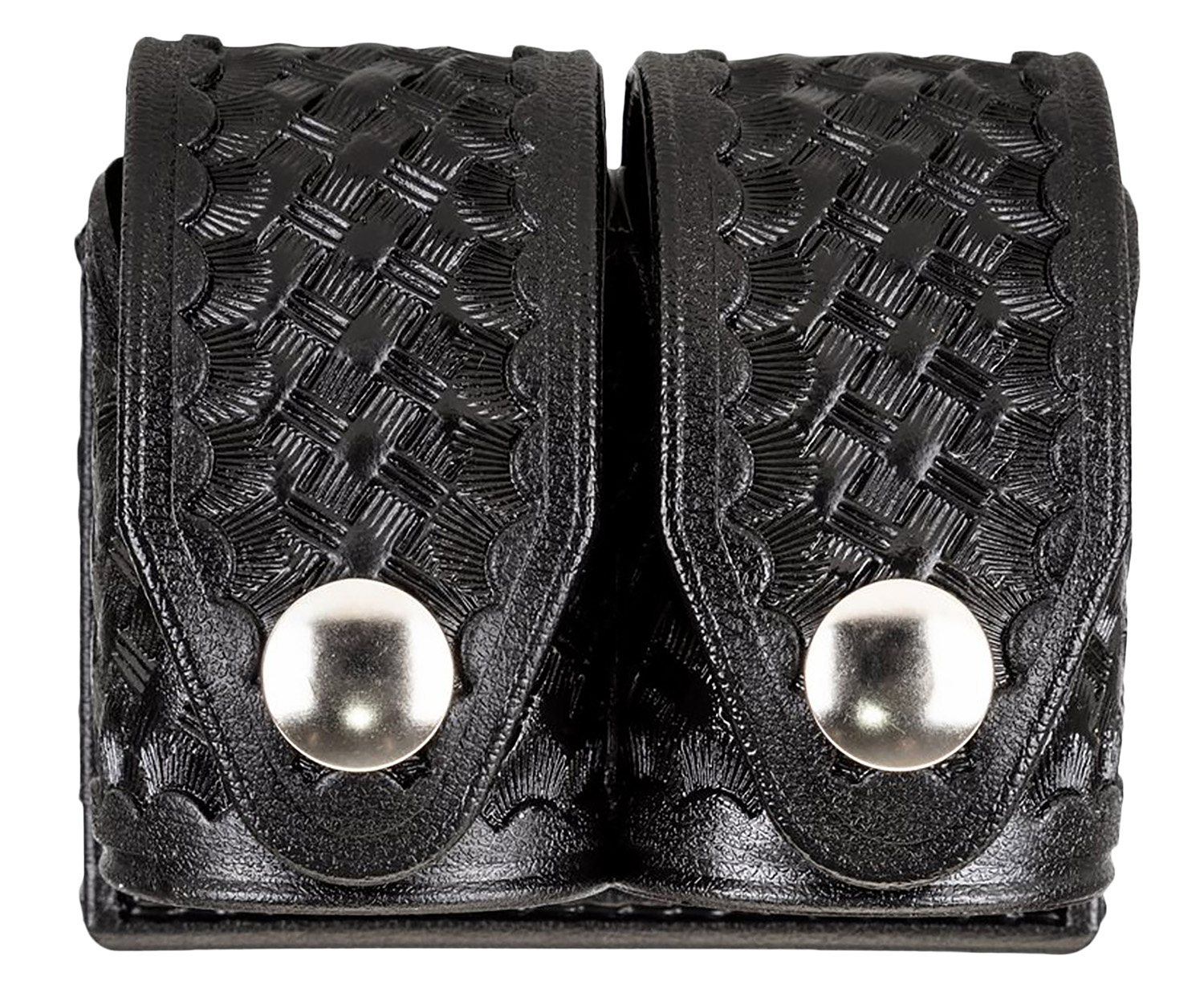 HKS 203BLBN SpeedLoader Case Double Large Black Hytrel Belt Loop Belts 2.25″ Wide