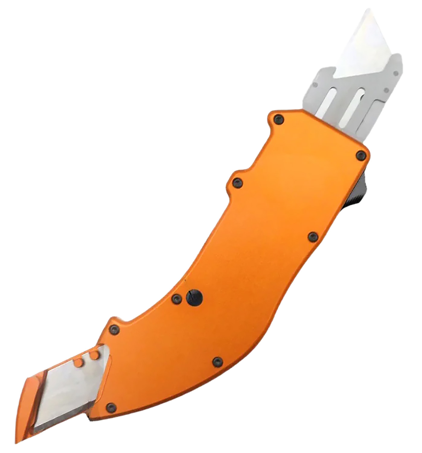 Templar Knife Squire Utility OTF Razor Plain Orange Anodized 5.38″ Aluminum Handle