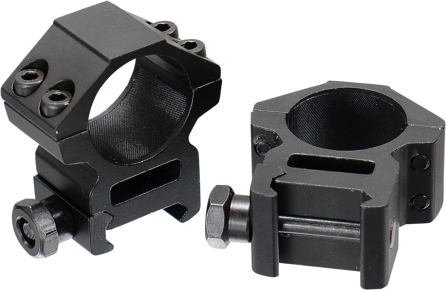 UTG RGWM25M4 Accushot Scope Rings Black Anodized 1″ Medium