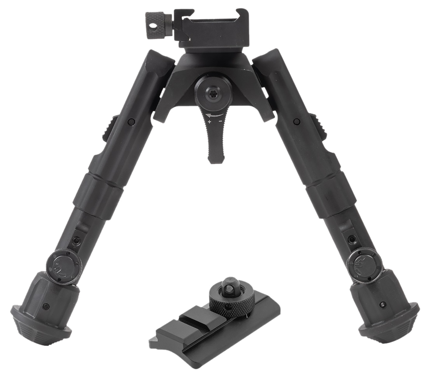 Leapers TLBP02B Recon 360 Matte Black Anodized 5.60-7.20″ Aluminum