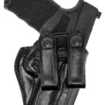 Galco SUM876RB Summer Comfort  IWB Black Leather Belt Loop Fits Springfield Hellcat Pro Right Hand