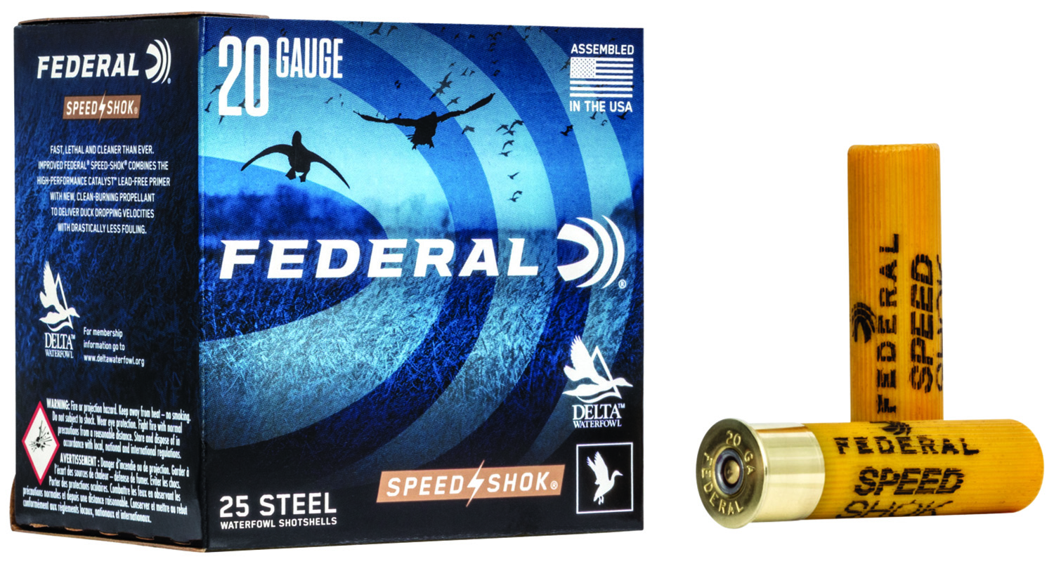 Federal WF2091 Speed-Shok 20Gauge 3″ 7/8oz 1Shot 25 Per Box/10 Case