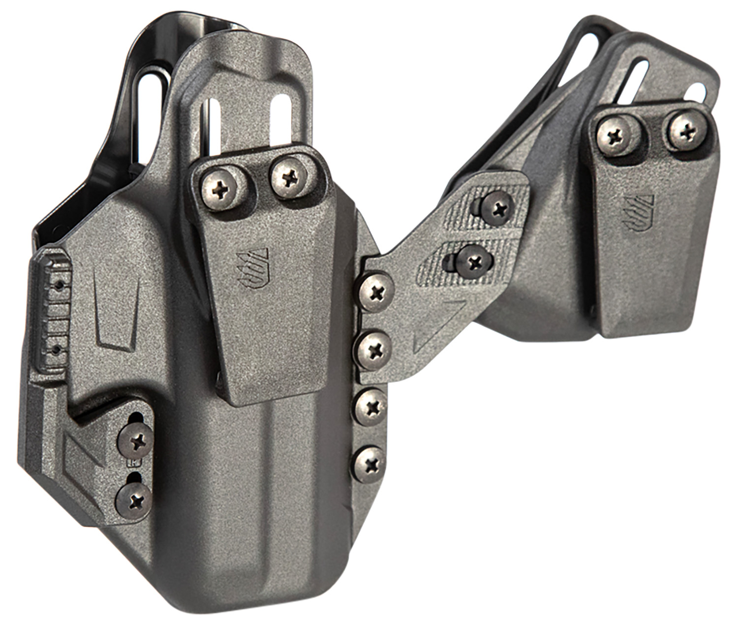 Blackhawk Stache Premium Holster Kit IWB Black Polymer Belt Clip Fits Sig P320 Compact Ambidextrous