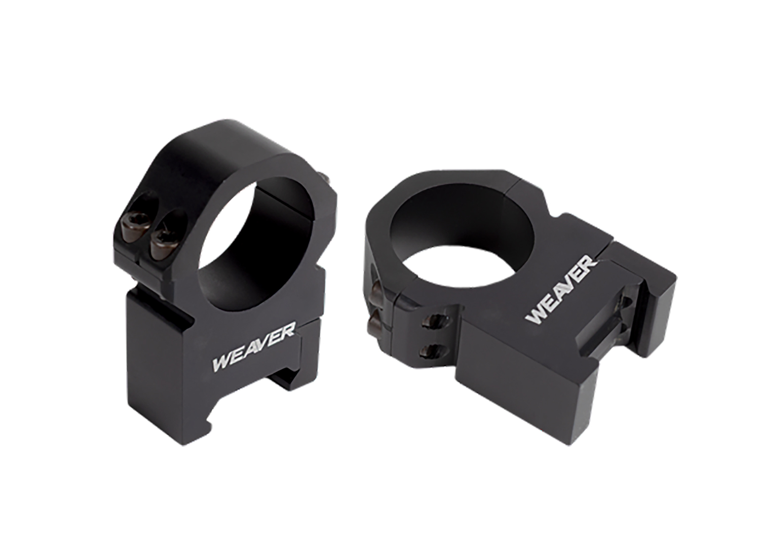Weaver Mounts 48384 Precision Black Aluminum 1″ Tube Extra Extra High