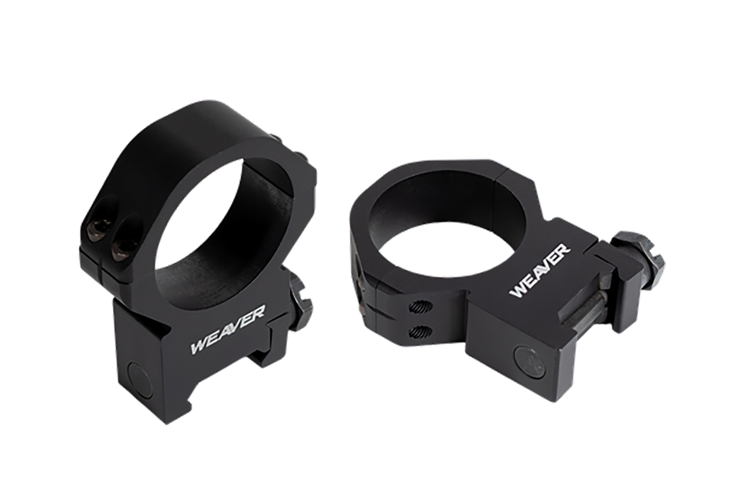 Weaver Mounts 99521 Precision Tactical Black Aluminum 30mm Tube Medium