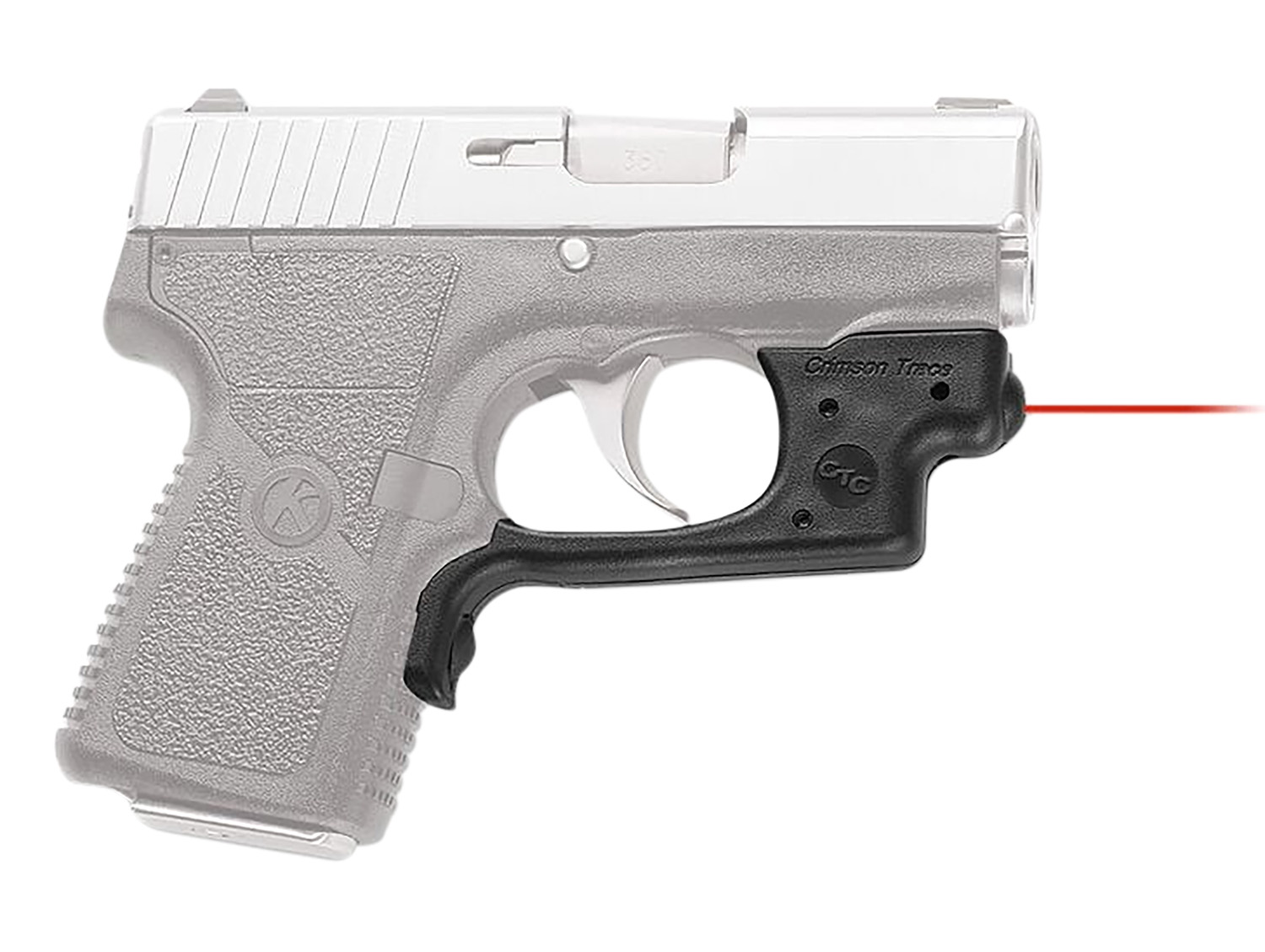 Crimson Trace 0130601 Laserguard Fits Kahr Arms P380/CW380, Red Laser Black Polymer