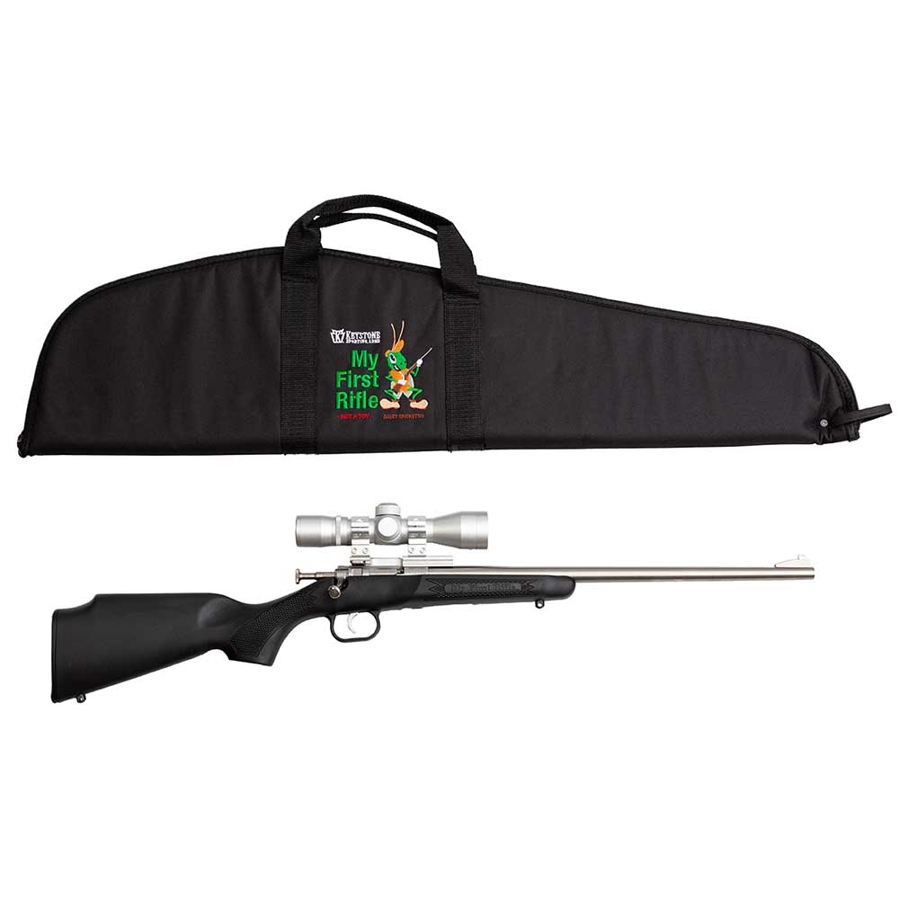 KEYSTONE SPORTING ARMS CRICKETT 22LR BK/SS PKG