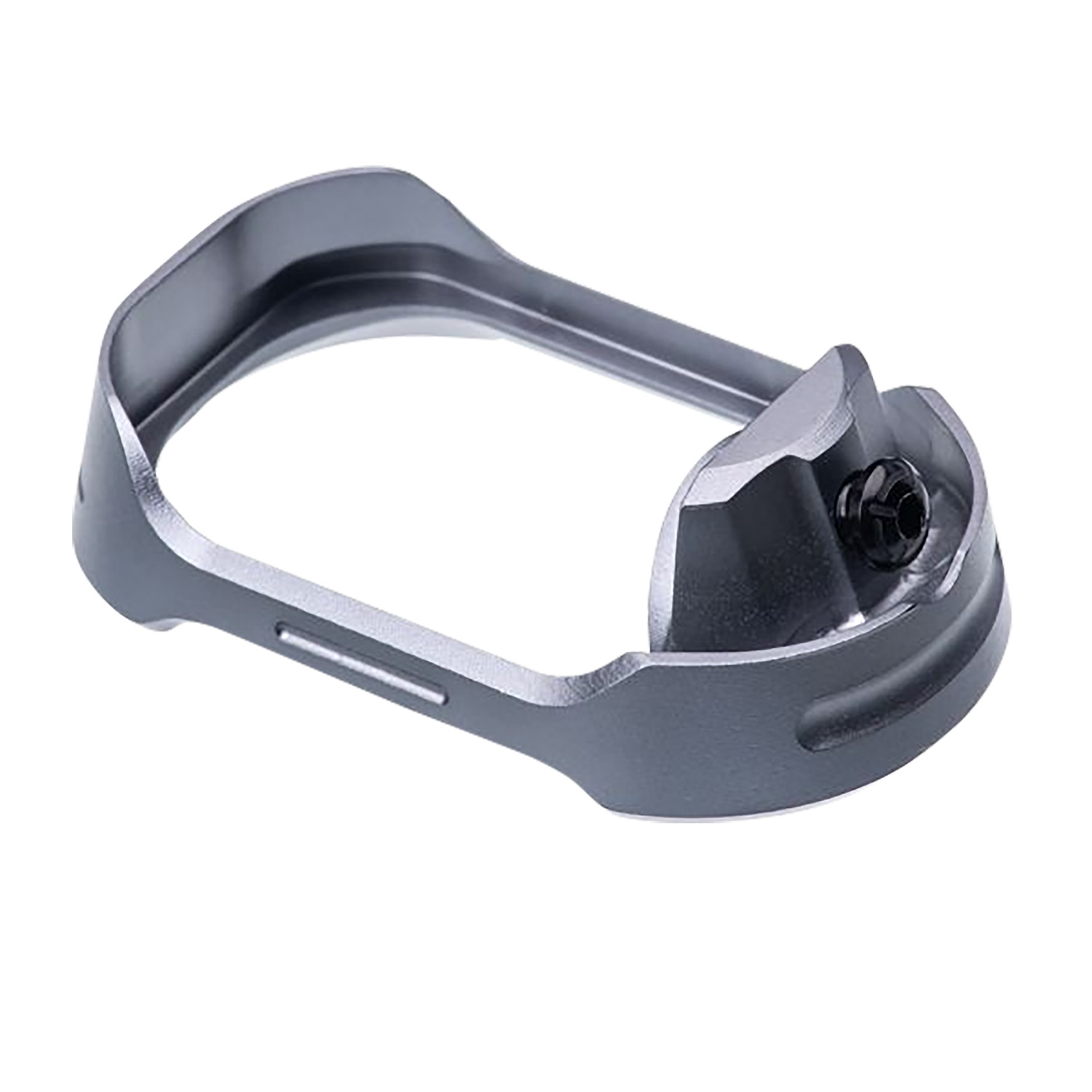Tyrant CNC TDG17MWG5GREYBLACKSCRE Magwell Fits Glock 17 Gen 5 Grey Aluminum
