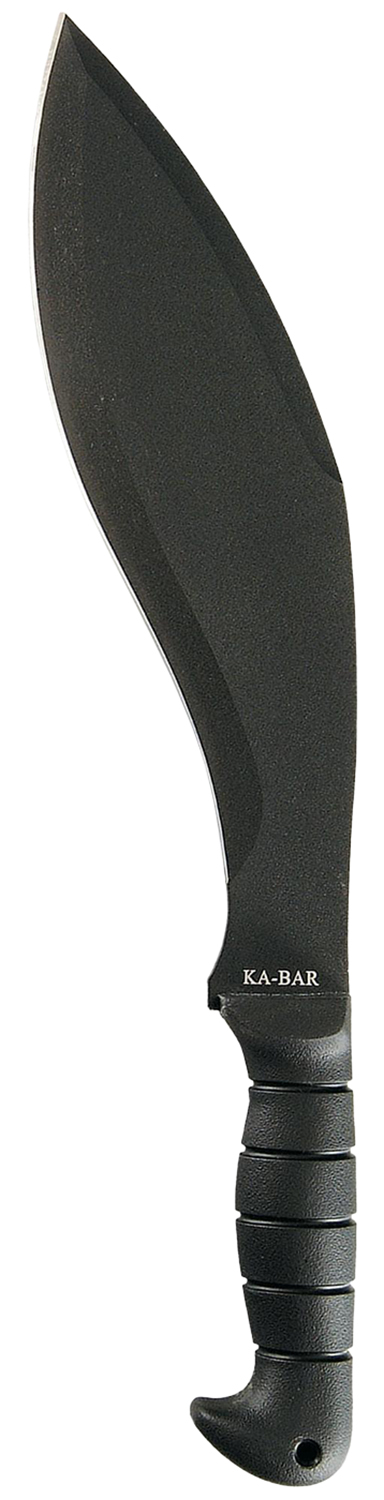 Ka-Bar 1249 Kukri 11.50″ Black SK-5 Steel Blade/ Black TPR Handle 17″ Long Includes Sheath