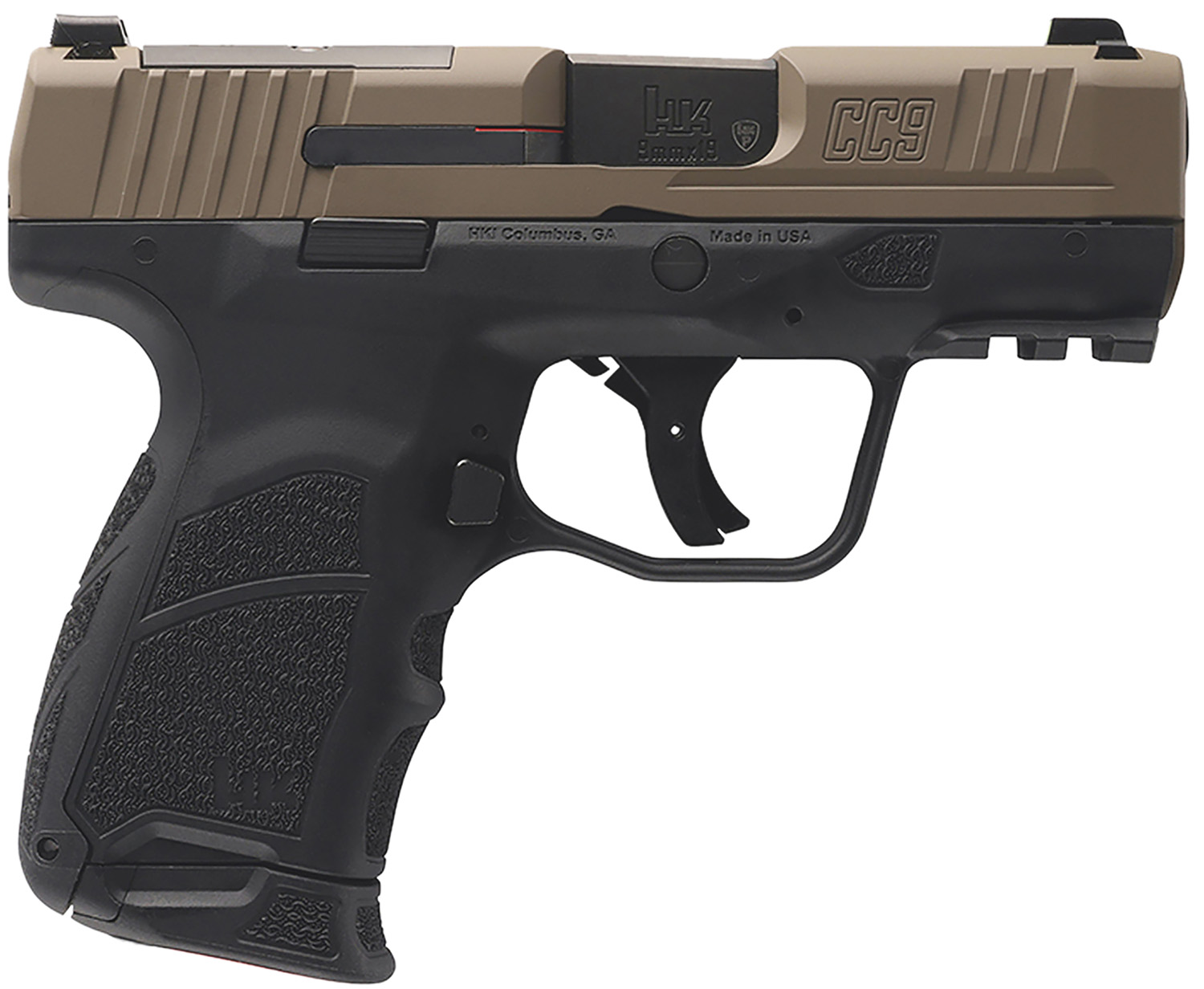 HK 81001192 PI CC9 H267 9MM OR 1X10R 1X12R FDE