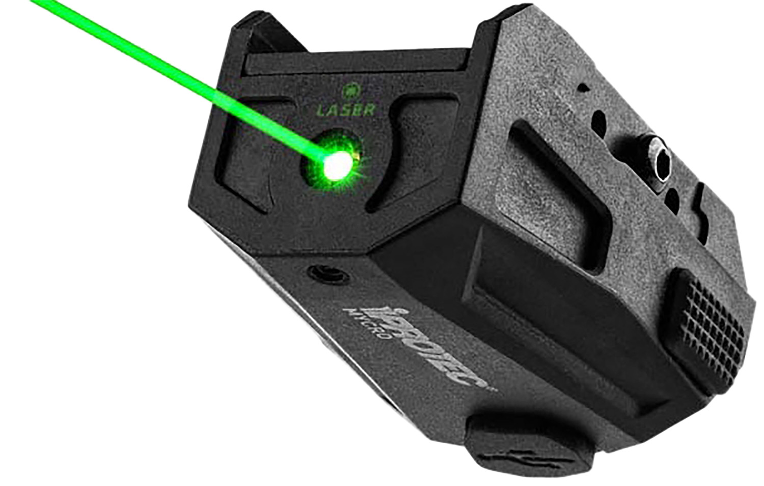 Alliance Consumer Group IPRLSR0002 Mycro Rail Mount Green Laser  Matte Black
