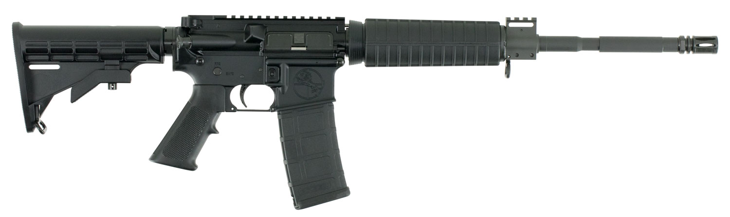 ArmaLite DEF15 M-15 Defensive Sporting Rifle 223 Rem/5.56 NATO 30+1 16″ Chrome Moly Vanadium Barrel, Black Hard Coat Anodized Receiver, Black Synthetic 6 Position Collapsible Stock, Black Polymer Grip