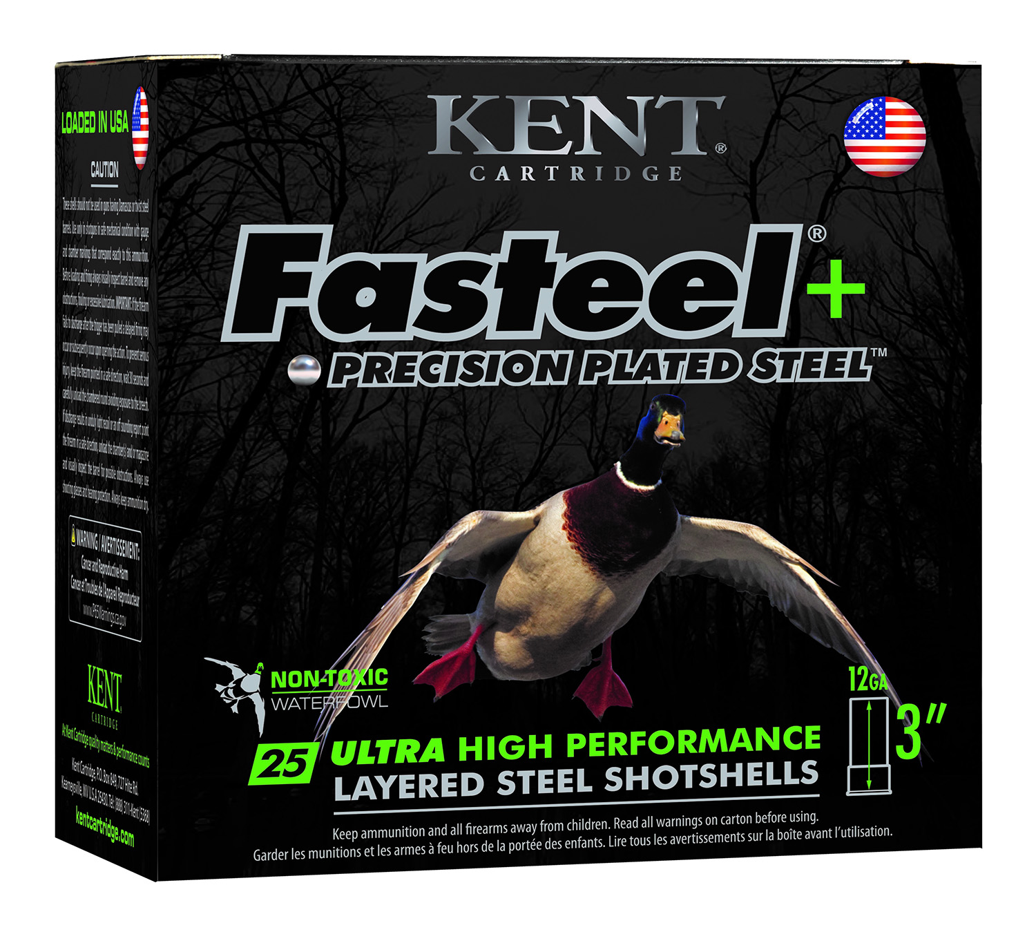 Kent Cartridge K123FSP364X6 Fasteel + 12 Gauge 3″ 1 1/4 oz 4/6 Shot 25 Per Box/ 10 Case