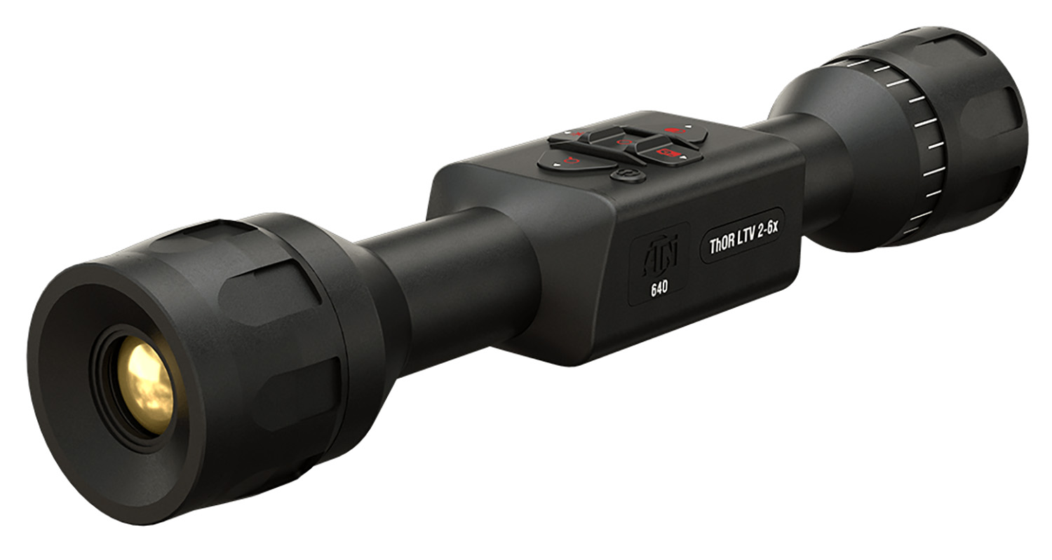 ATN TIWSTLTV625X Thor LTV Thermal Rifle Scope Black 2-6x25mm Illuminated Multi Reticle 640×480 Resolution