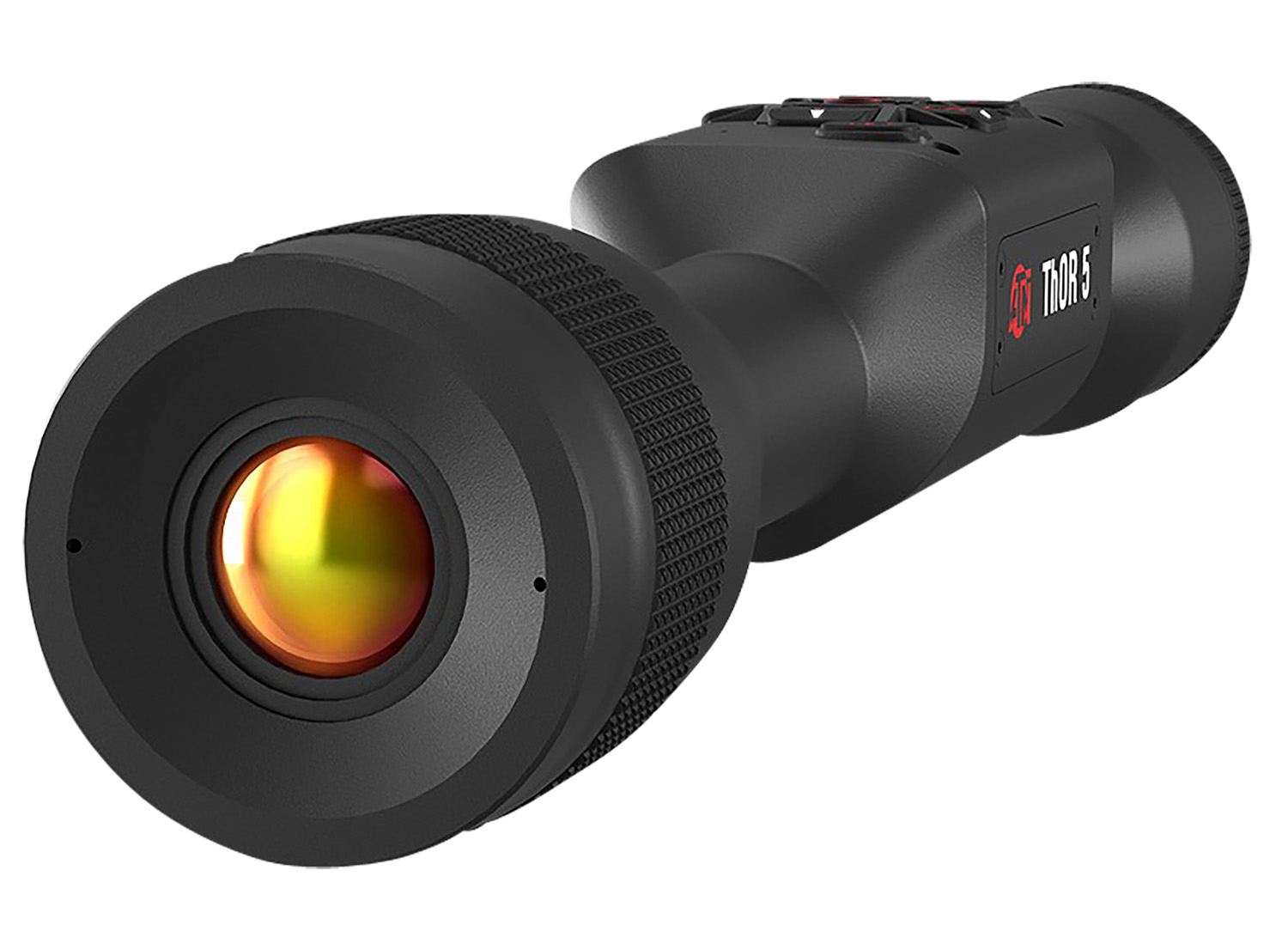 ATN TIWST5325A Thor 5 320 Thermal Rifle Scope, Black Anodized 4-16x Smart Mil Dot Reticle w/Zoom 320×240, 12 Microns 60 fps Resolution