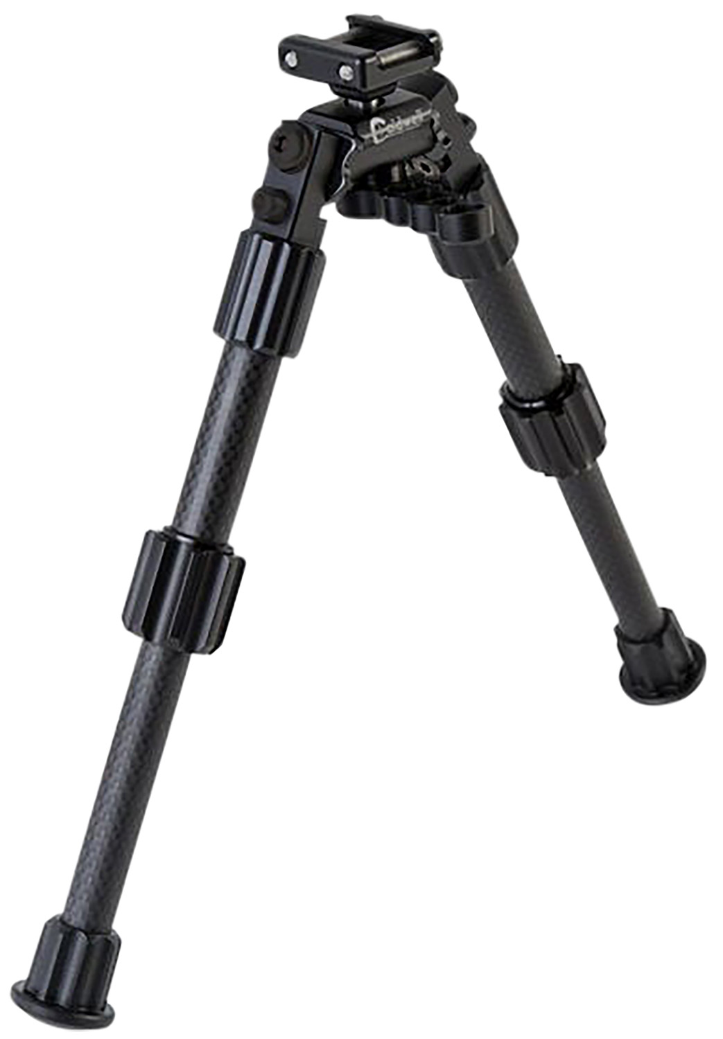 Caldwell 1082222 Accumax Premium Pic Rail Bipod 9-13″ Black Carbon Fiber