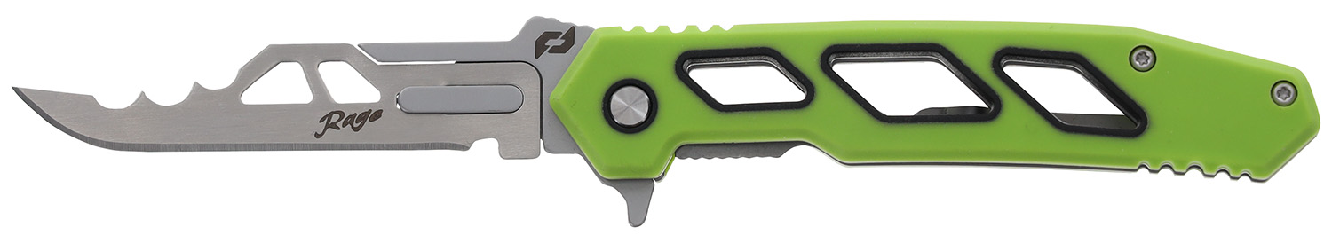 Schrade 1197645 Isolate Enrage 7 2.60″ Folding Scalpel Plain Satin 420A Steel Blade, 4.25″ Green Non-Slip Carbon Fiber Handle, Includes Blade Removal Tool/Case/Sheath/