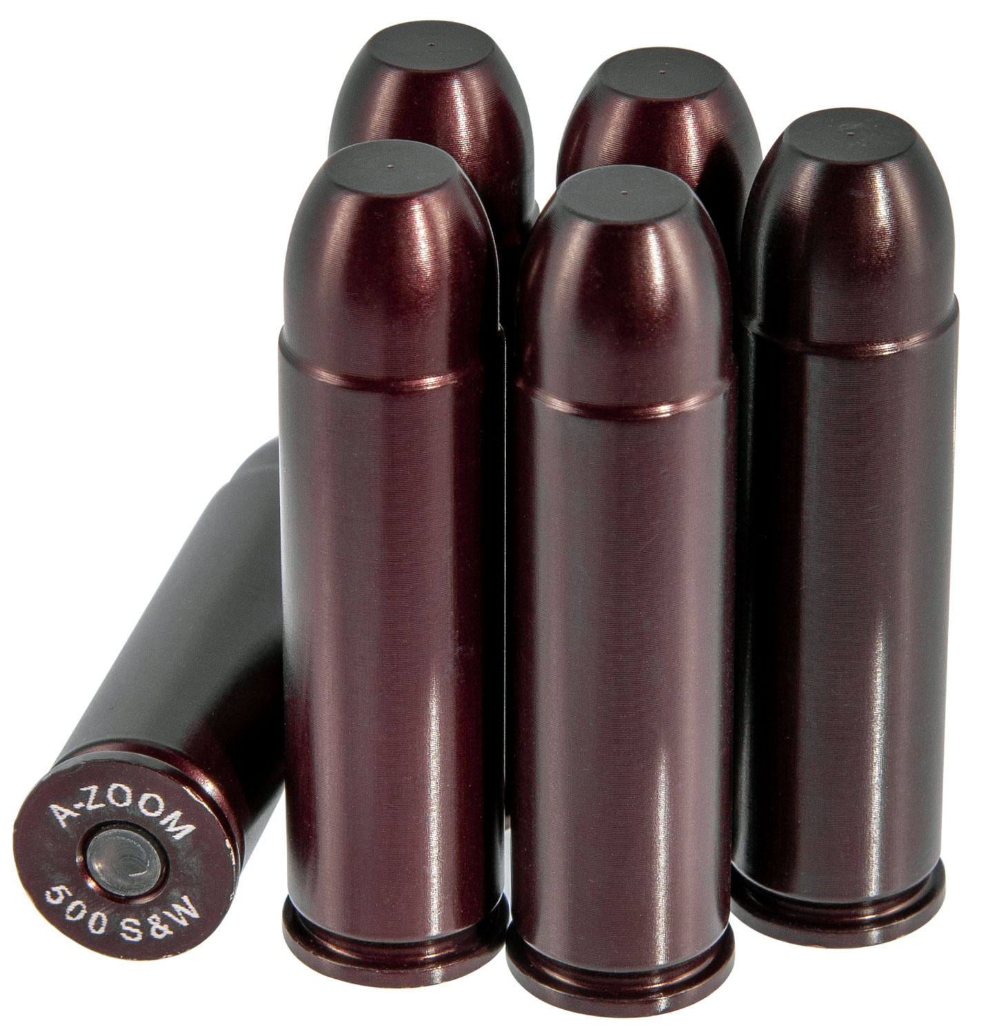 A-Zoom 16144 Revolver Snap Cap 500S&W Mag 6Pack