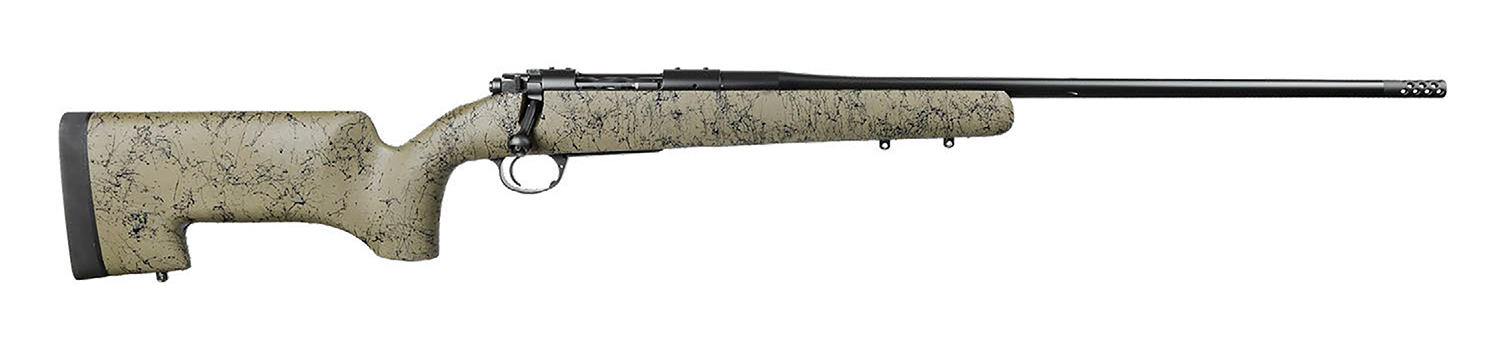 Kimber Mfg, Inc 3000917 Mountain Acsent Peak 6.5 Creedmoor 4+1 22″ Match Grade Threaded Barrel, Aluminum Receiver, Fixed Aluminum/Carbon Fiber Stock