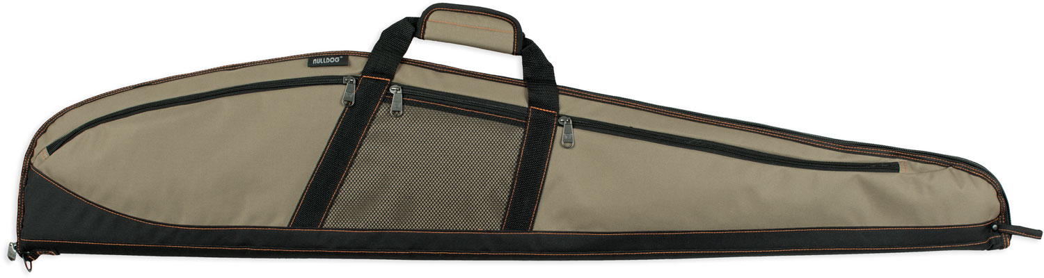Bulldog BD221 Plus Rifle Case 48″ Khaki with Black Trim Water-Resistant Nylon