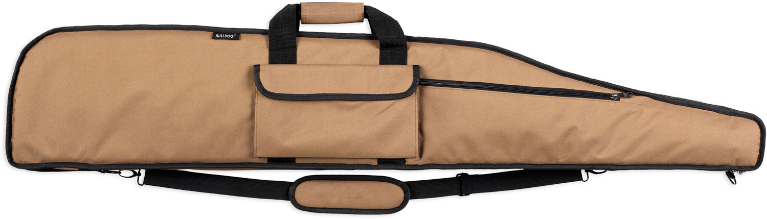 Bulldog BD370 Long Range Rifle Case 48″ Tan with Black Trim Water-Resistant Nylon Rifle