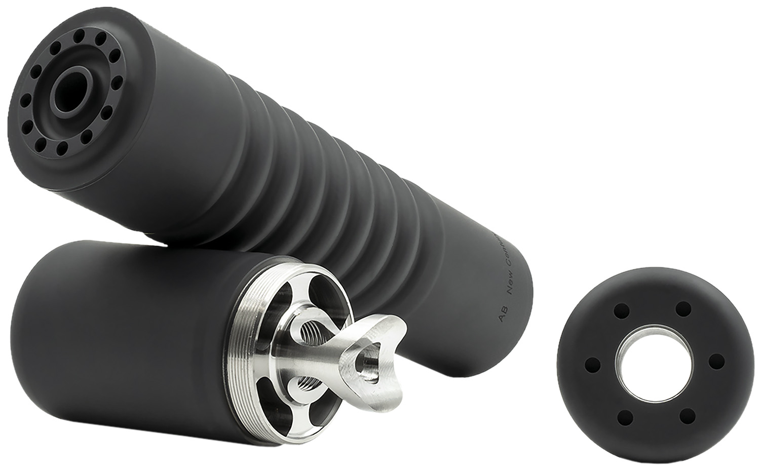 Ab Suppressor F22-78-BB Raptor 7.62mm 1.625″ Black Titanium 5/8″x24