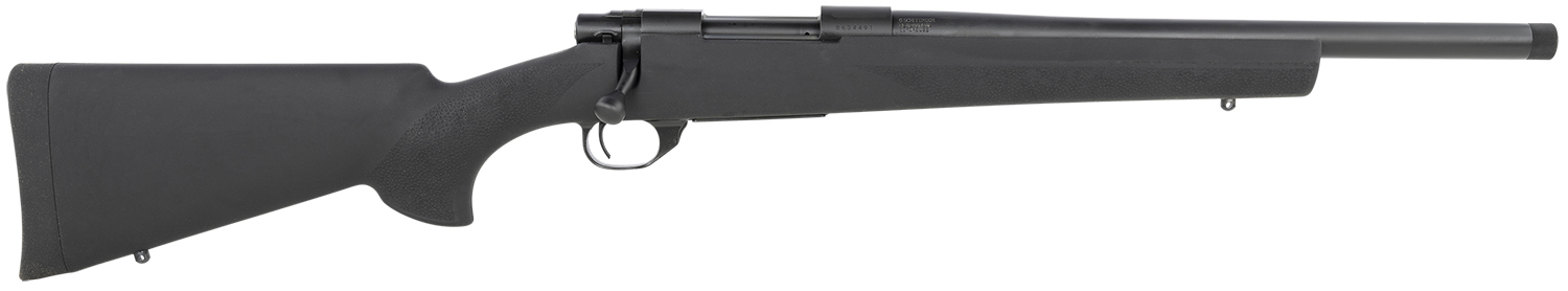 Howa HHGB65C16 M1500 HS Precision 6.5 Creedmoor 5+1 16.25″ Blued Heavy Barrel, Blued Steel Receiver, Black Hogue OverMolded Synthetic Stock