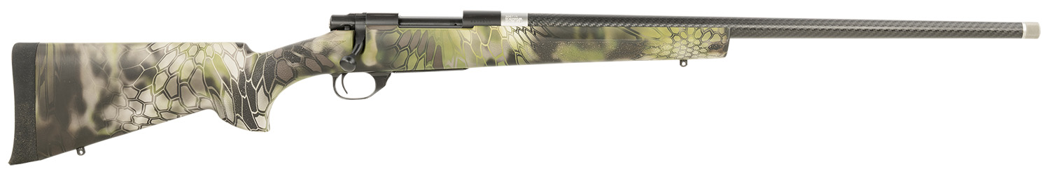 Howa HGCF308KAC M1500 HS Precision 308 Win 5+1 24″ Threaded Carbon Fiber Barrel, Black Rec, Kryptek Altitude HS Precision Stock