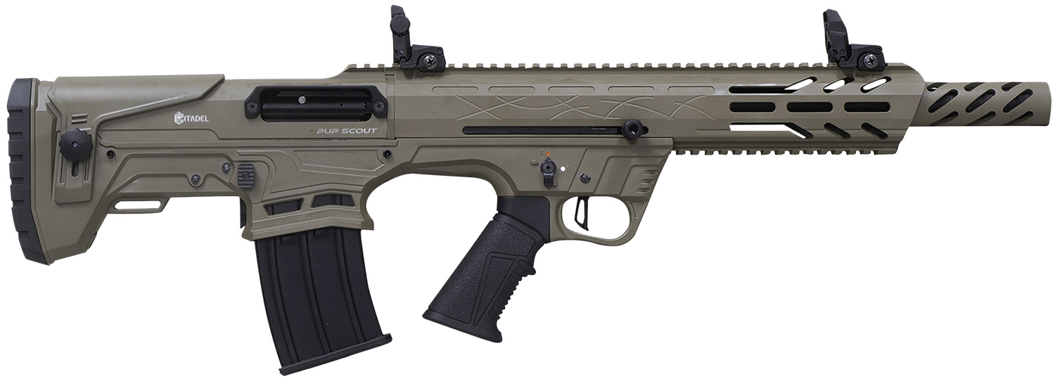 CIT FRPS1218FDE PUP SCOUT 12G 3″ 18.5 5R FDE