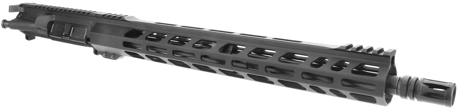 TacFire BU-556-16 Rifle Upper Assembly 5.56x45mm NATO Caliber with 16″ Black Nitride Barrel, Black Anodized 7075-T6 Aluminum Receiver & M-LOK Handguard for AR-Platform Includes Bolt Carrier Group