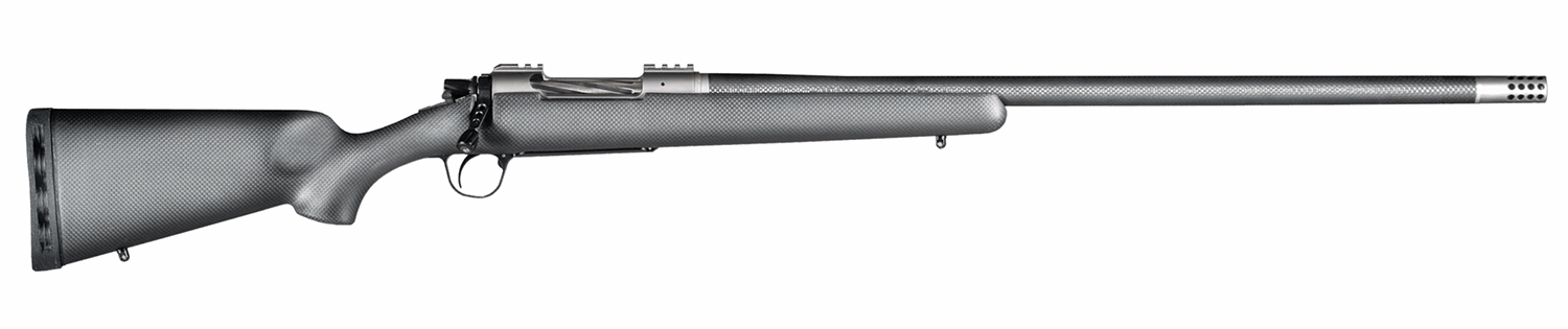 Christensen Arms 8010800501 Summit TI 308 Win 4+1 16.25″ Carbon Fiber Threaded Barrel, Natural Titanium Drilled & Tapped Receiver, Black Carbon Fiber Fixed Sporter Stock