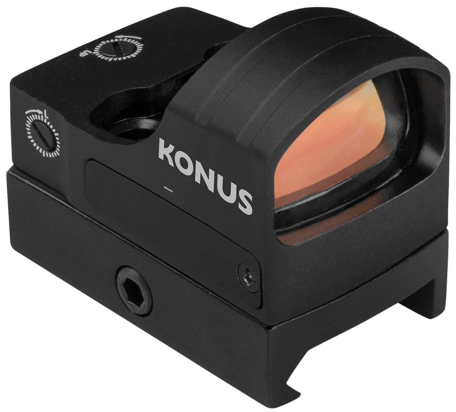 Konus 7206 Fission 4.0 Red Dot Sight 1x 4 MOA Multiple Reticle