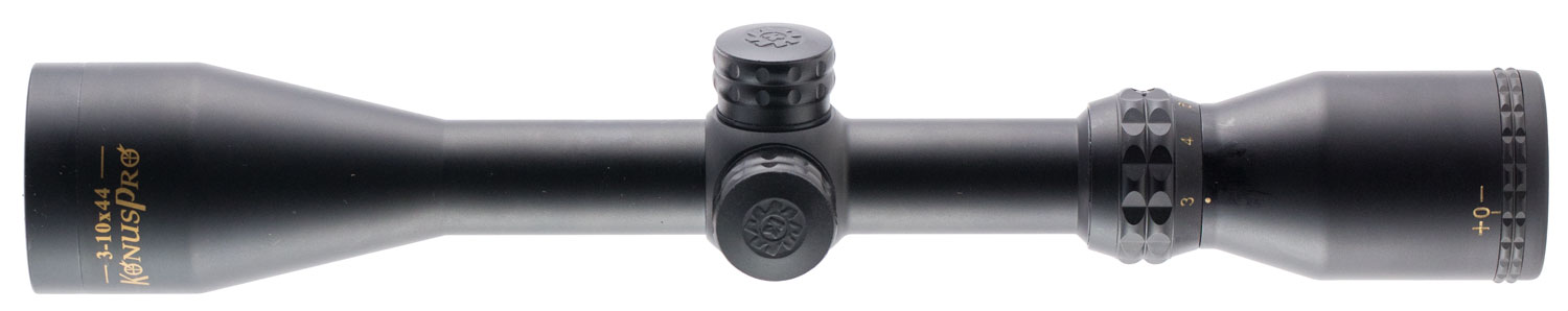 Konus 7255 KonusPro Matte Black 3-10x44mm 1″ Tube Engraved 30/30 Reticle
