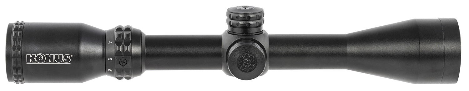 Konus 7278 KonusPro 275 Matte Black 3-9x40mm 1″ Tube Engraved Ballistic 275 Dot Reticle for Muzzleloader