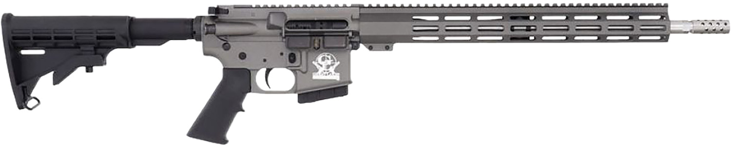 Great Lakes Firearms GL15350SSTNG16 GLFA 350 Legend 5+1 18″ Stainless Threaded Barrel, Tungsten Cerakote Picatinny Rail Aluminum Receiver, M-LOK Handguard, Black Synthetic Stock, Mil-Spec Grip
