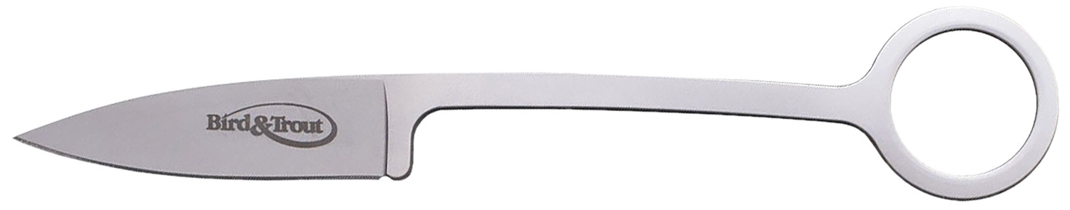 Cold Steel CS20BTJ Bird & Trout 2.25″ AUS-8A SS Plain Drop Point Bead Blasted Blade, 4.06″ Bead Blasted AUS-8A SS Handle