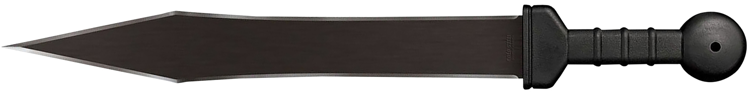 Cold Steel CS97GMS Gladius 18″ Black Matte Baked-On Anti Rust 1055 Carbon Steel Blade/ Black Polypropylene Handle 25.88″ Long Includes Sheath