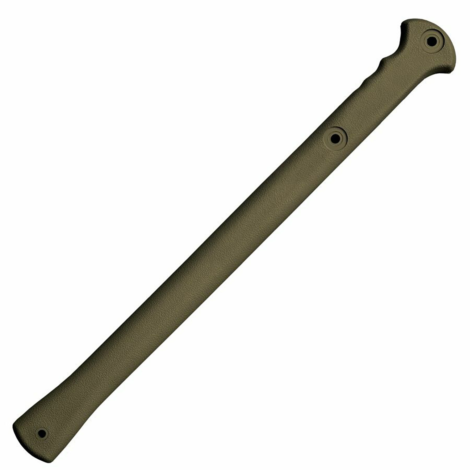 Cold Steel CS90PTHG Trench Hawk 3.50″ Blade 1055 Carbon Steel Blade OD Green Polypropylene Handle 19″