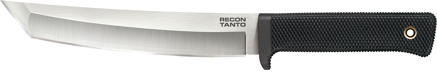 Cold Steel CS-35AM San Mai Recon 7″ Fixed Plain Tanto VG-10 San Mai Blade/Black Textured Kray-Ex Handle