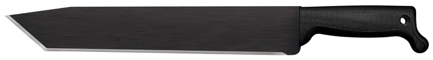 Cold Steel CS97BTMS Tanto 13″ Black Matte Baked-On Anti Rust 1055 Carbon Steel Blade/ Black Polypropylene Handle 15.63″ Long Includes Sheath