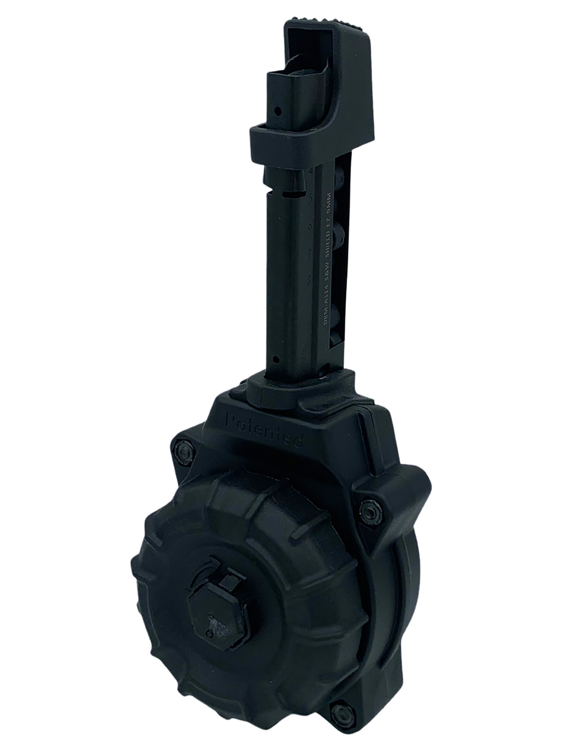 ProMag DRMA114 30rd Drum 9mm Fits S&W M&P Shield EZ Black DuPont Zytel Polymer