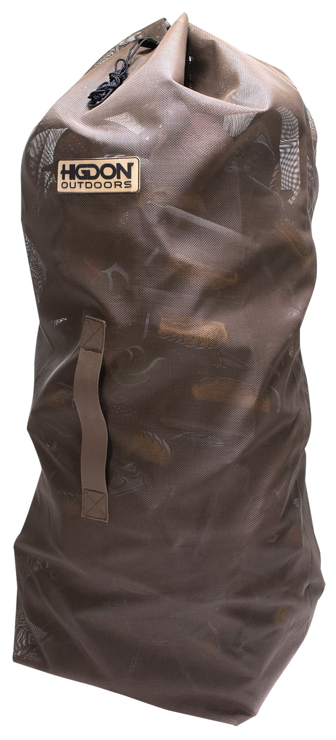 Higdon Outdoors 37179 Decoy Bag Large Black PVC Coated Mesh 51″ x 18″ x 15″ Holds up to 56 Standard Decoys