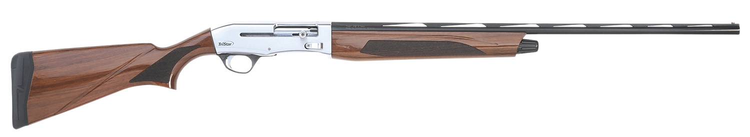TriStar 24264 Viper G2 Pro Tristar Select 28 Gauge Semi-Auto 2.75″ 5+1 28″ Vent Rib Barrel Forend Silver Cerakote Receiver Receiver Semi-Gross Turkish Walnut Stock
