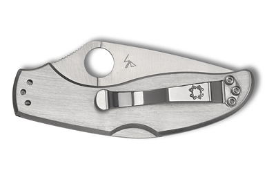 SPYDERCO UPTERN 2.82″ SS SILVER