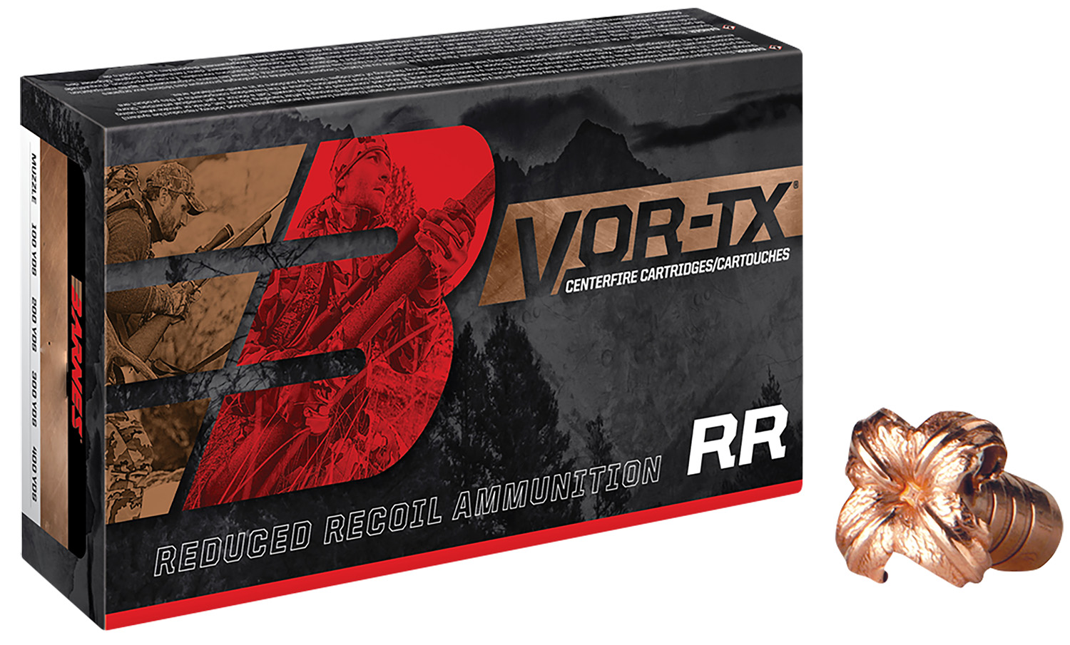 Barnes Bullets 32233 VOR-TX Rifle 270Win 110gr TTSX Boat Tail 20 Per Box/10 Case