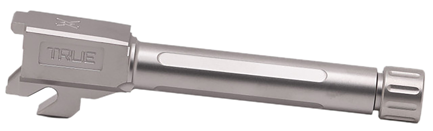 True Precision Inc TPP32CBXT Sig 9mm Luger 3.90″ Threaded Satin Stainless Steel, Fits Sig P320 Compact /P320 X-Carry/P320 M18